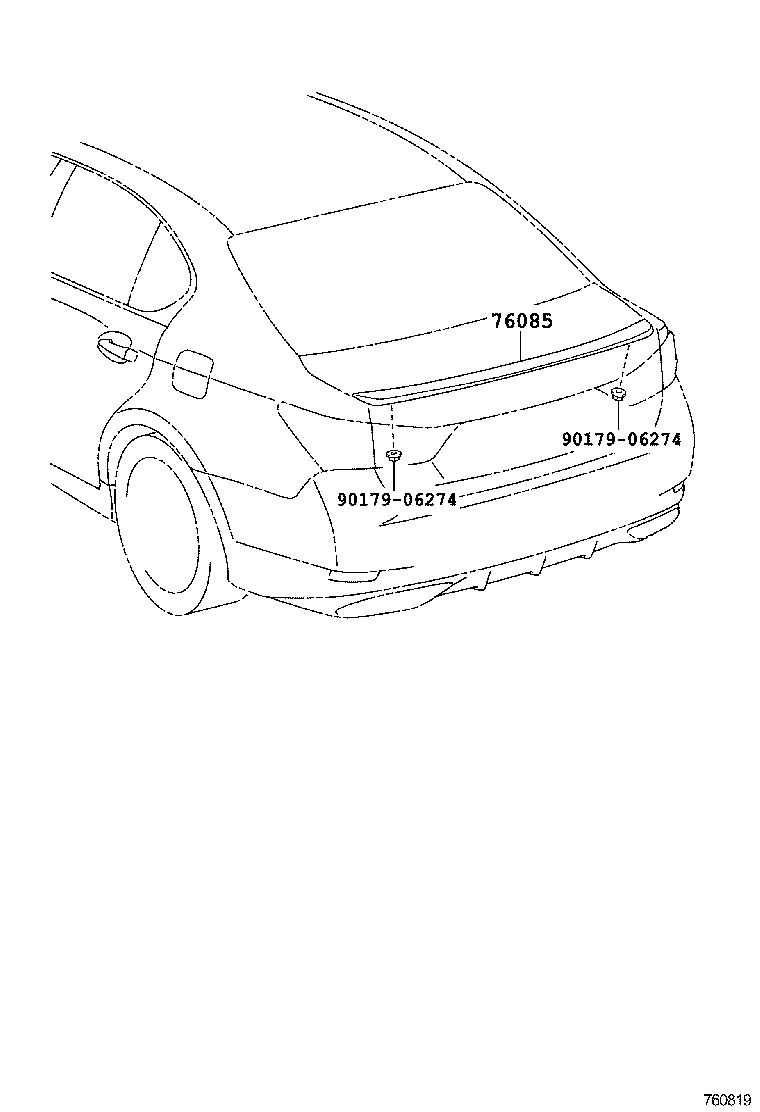  GS GS HYBRID |  MUDGUARD SPOILER