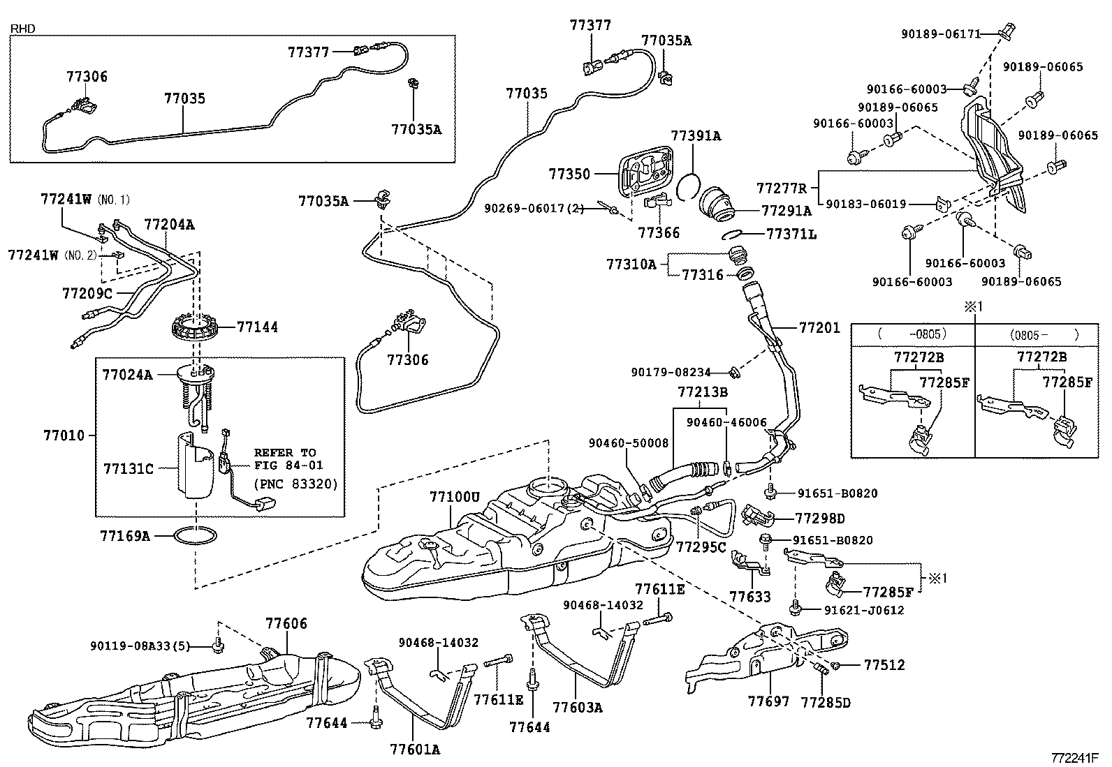  LAND CRUISER 200 |  FUEL TANK TUBE