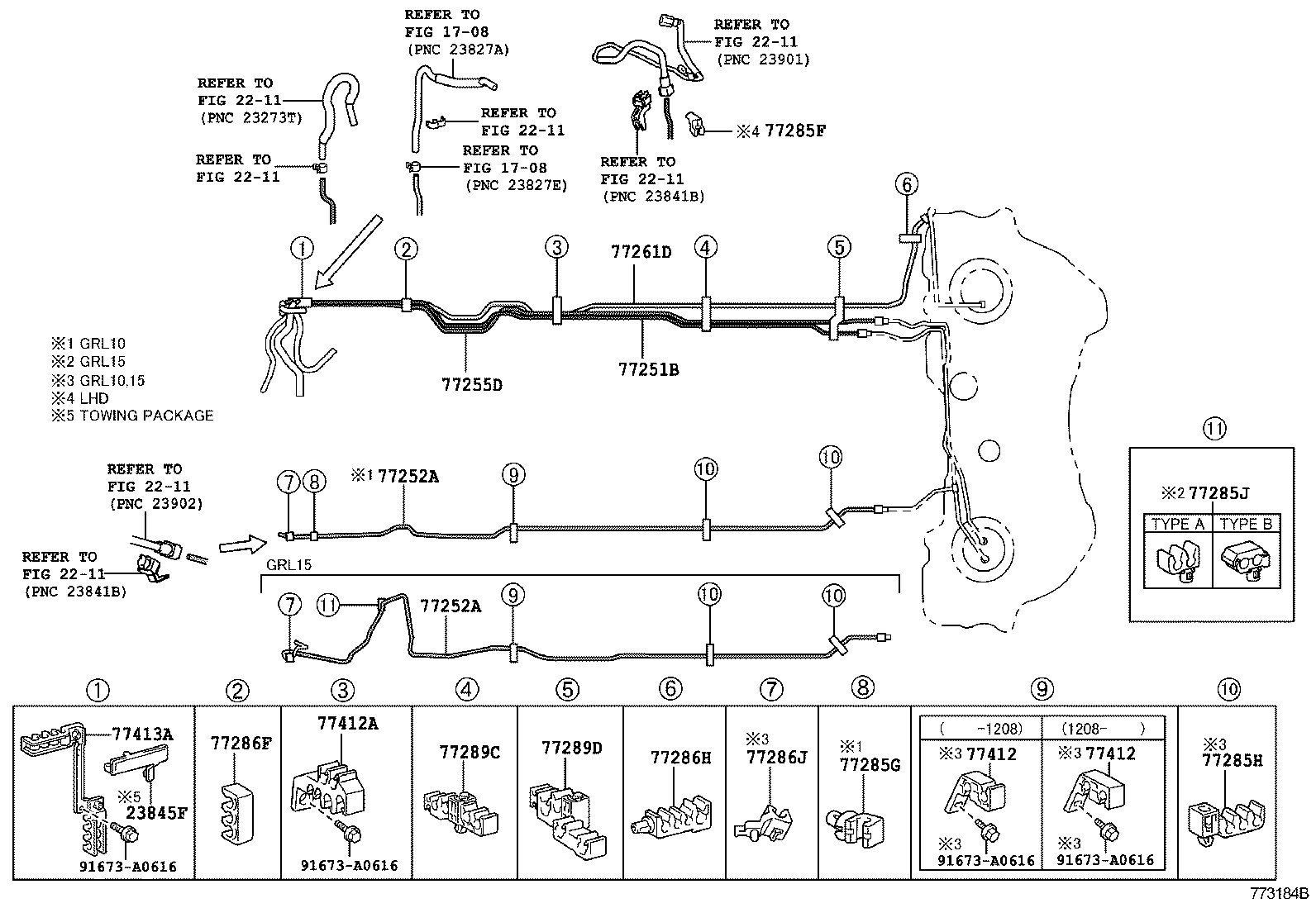  GS GS HYBRID |  FUEL TANK TUBE