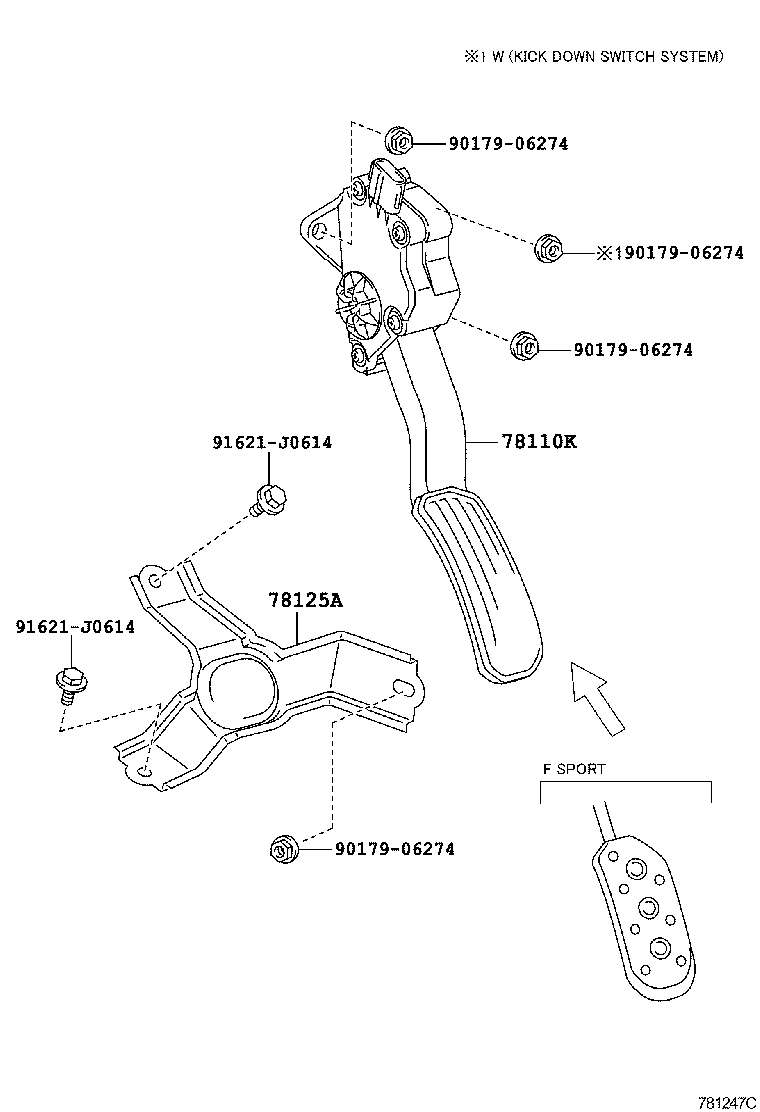  RX270 350 450H |  ACCELERATOR LINK