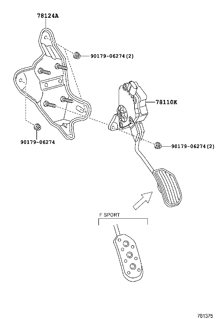  RX270 350 450H |  ACCELERATOR LINK