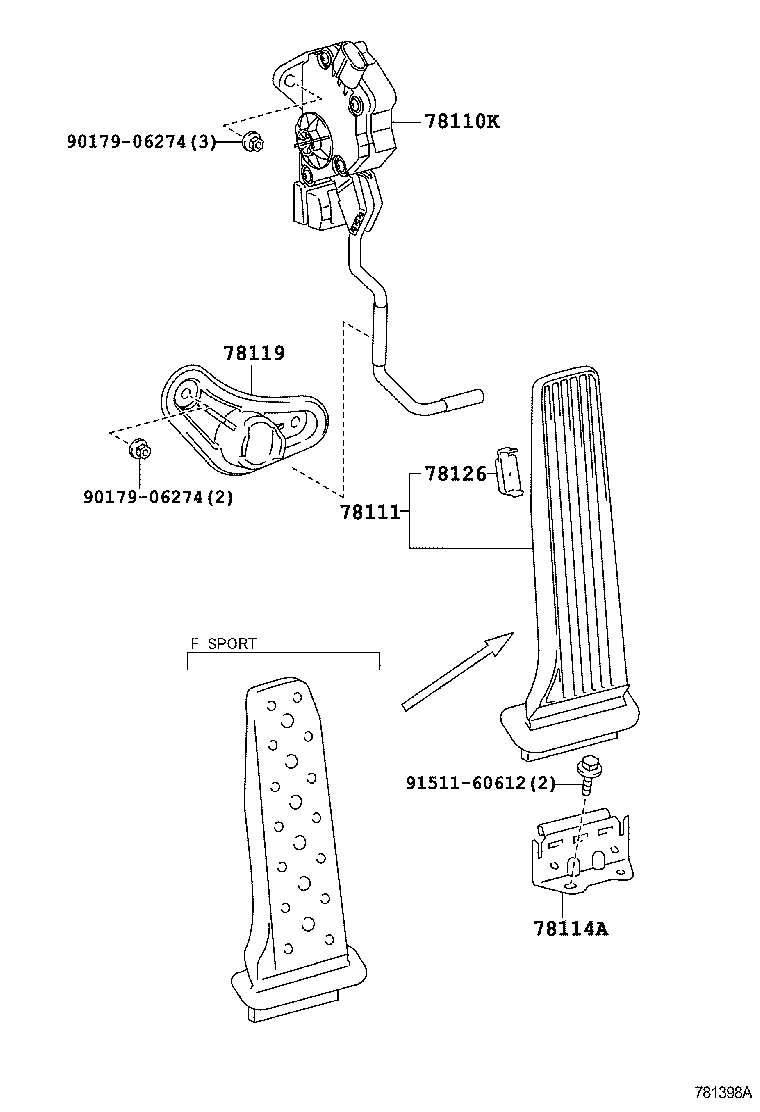  LS600H 600HL |  ACCELERATOR LINK