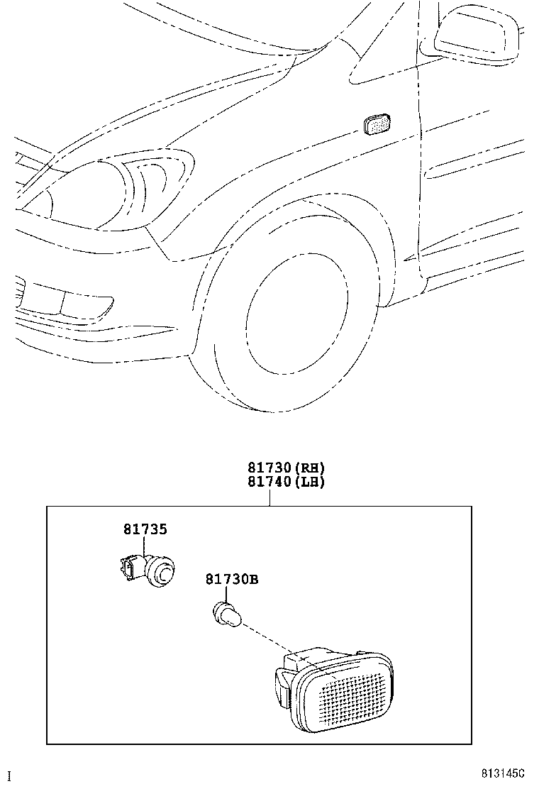  INNOVA KIJANG INNOVA |  SIDE TURN SIGNAL LAMP OUTER MIRROR LAMP