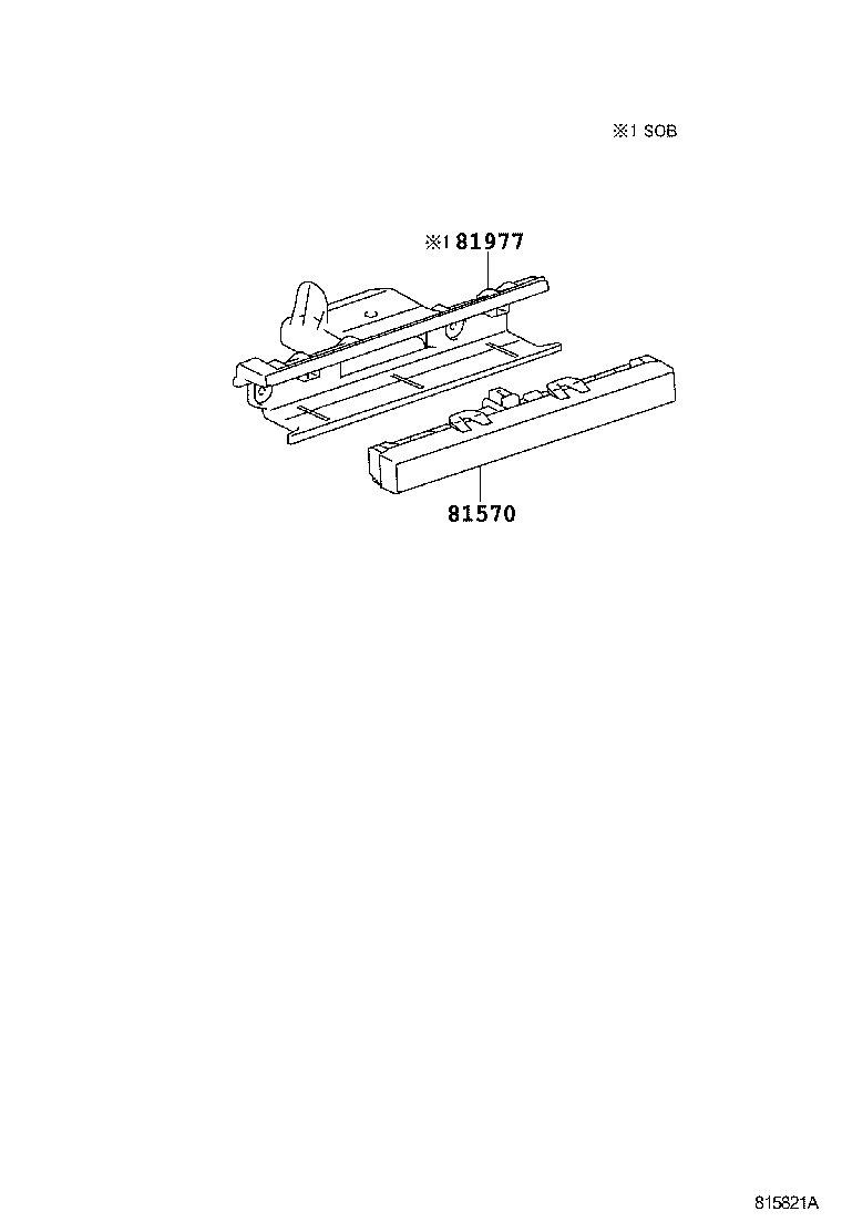  LAND CRUISER 200 |  CENTER STOP LAMP