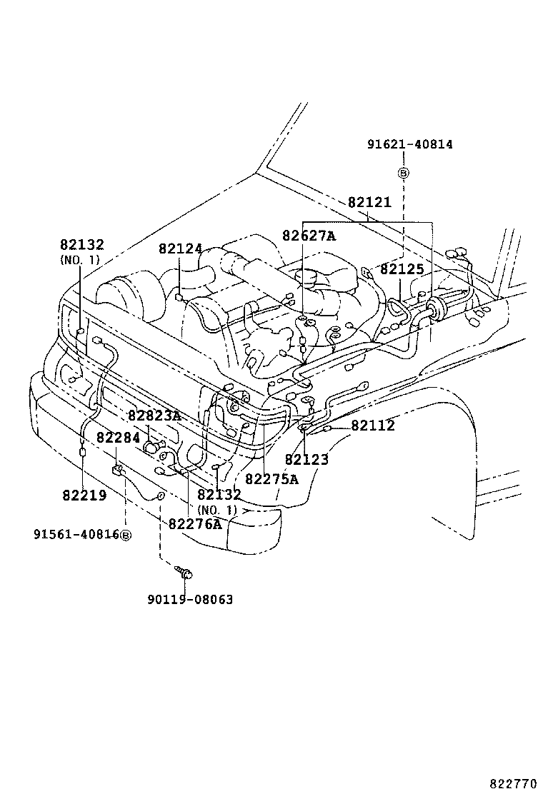  LAND CRUISER 70 |  WIRING CLAMP