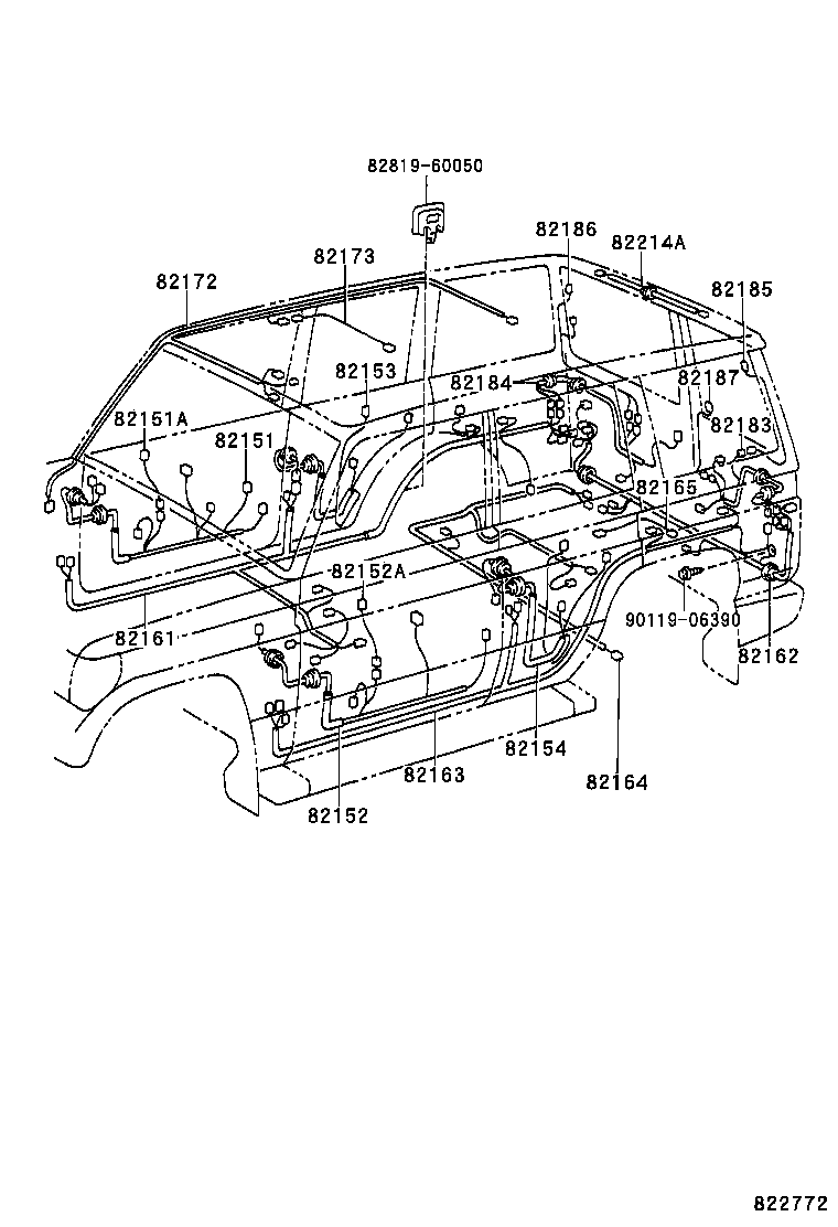  LAND CRUISER 70 |  WIRING CLAMP