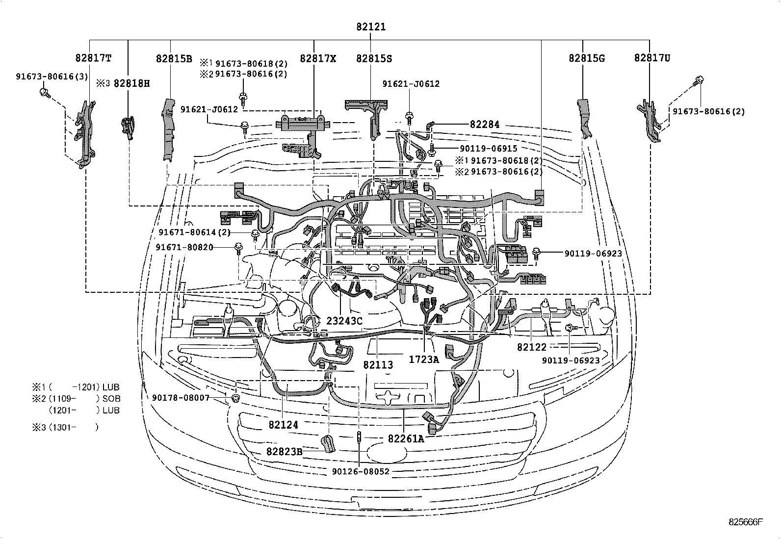  LAND CRUISER 200 |  WIRING CLAMP