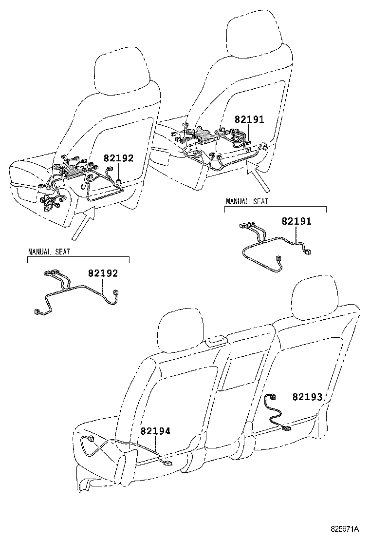  LAND CRUISER 200 |  WIRING CLAMP