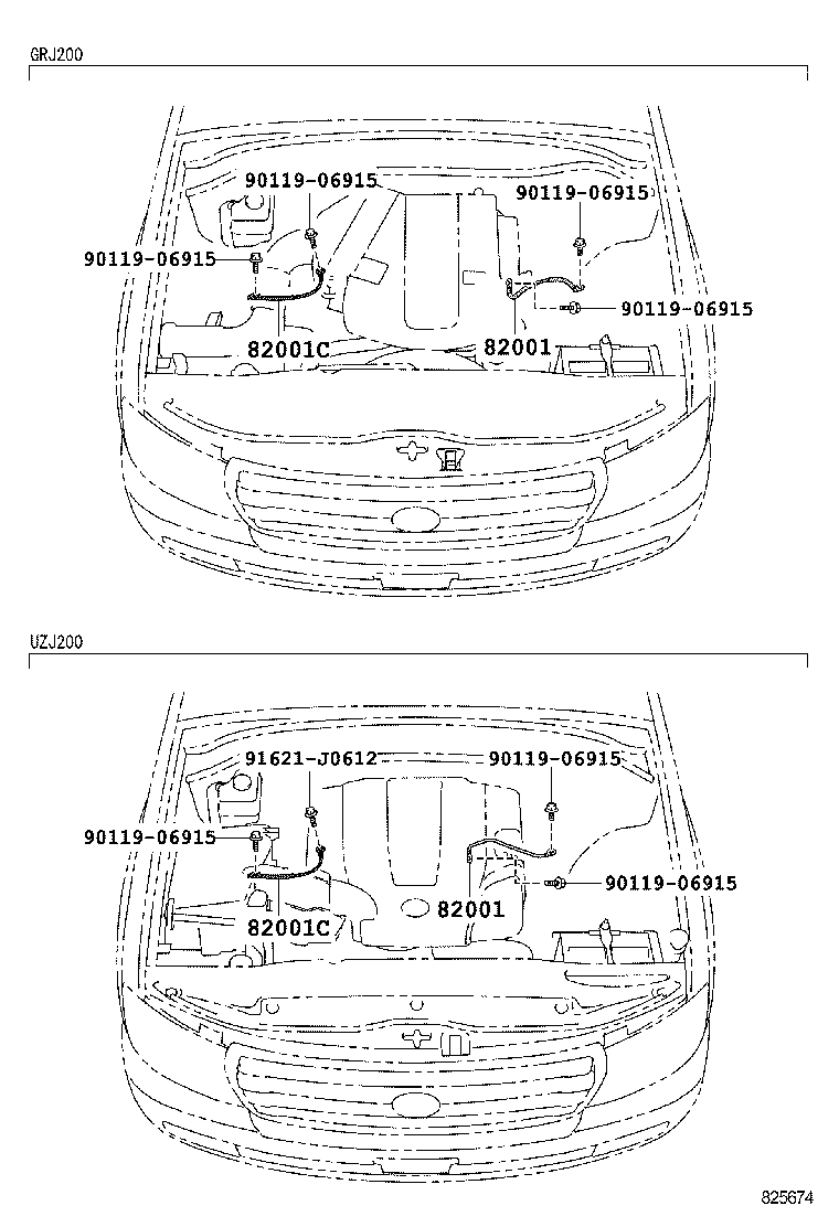  LAND CRUISER 200 |  WIRING CLAMP