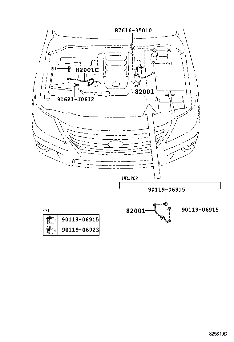  LX460 570 |  WIRING CLAMP