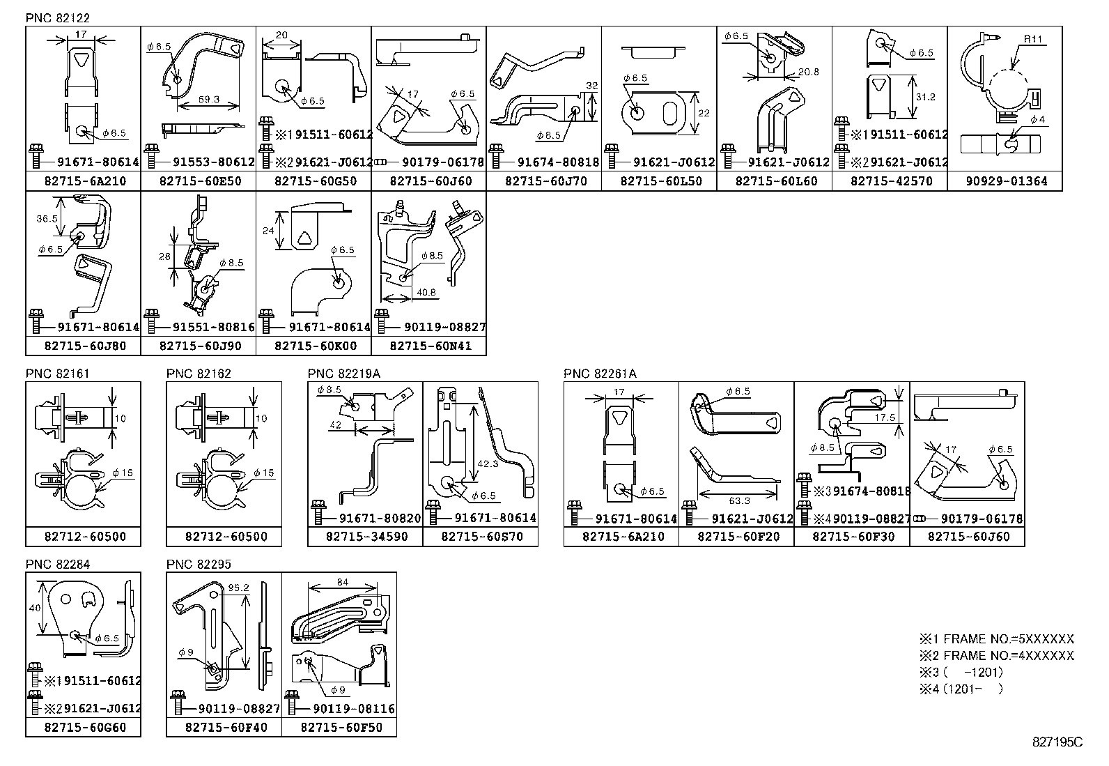  LAND CRUISER 200 |  WIRING CLAMP