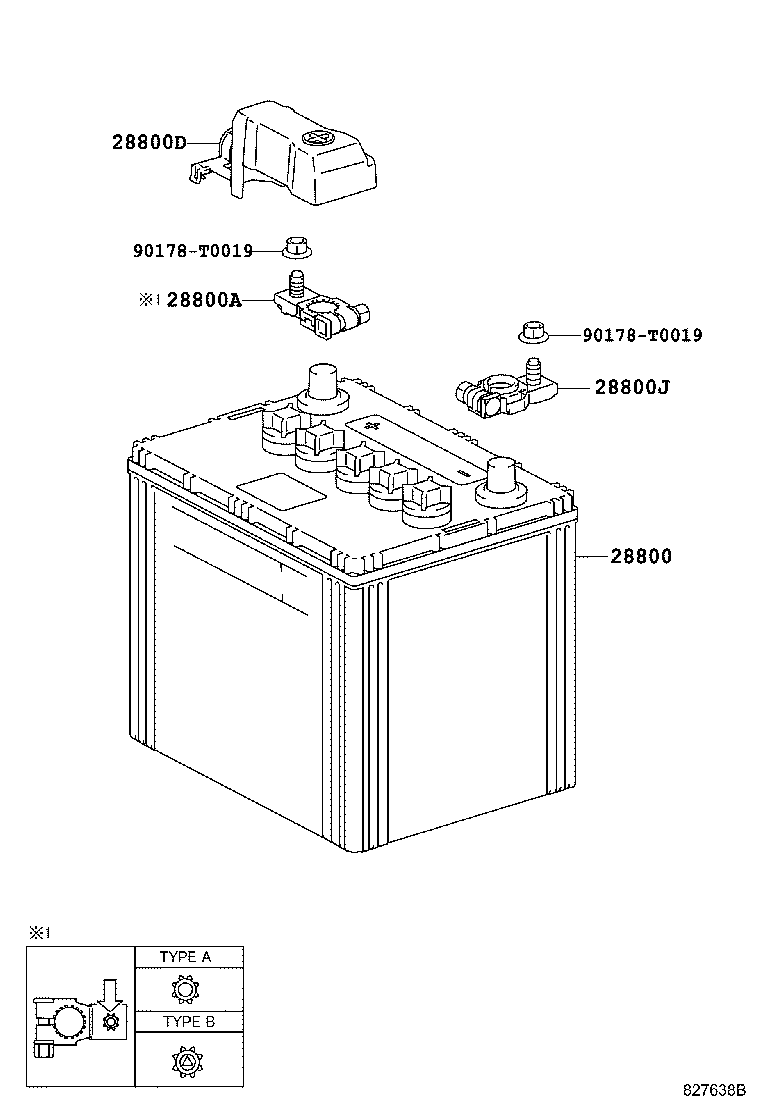  HILUX |  BATTERY BATTERY CABLE