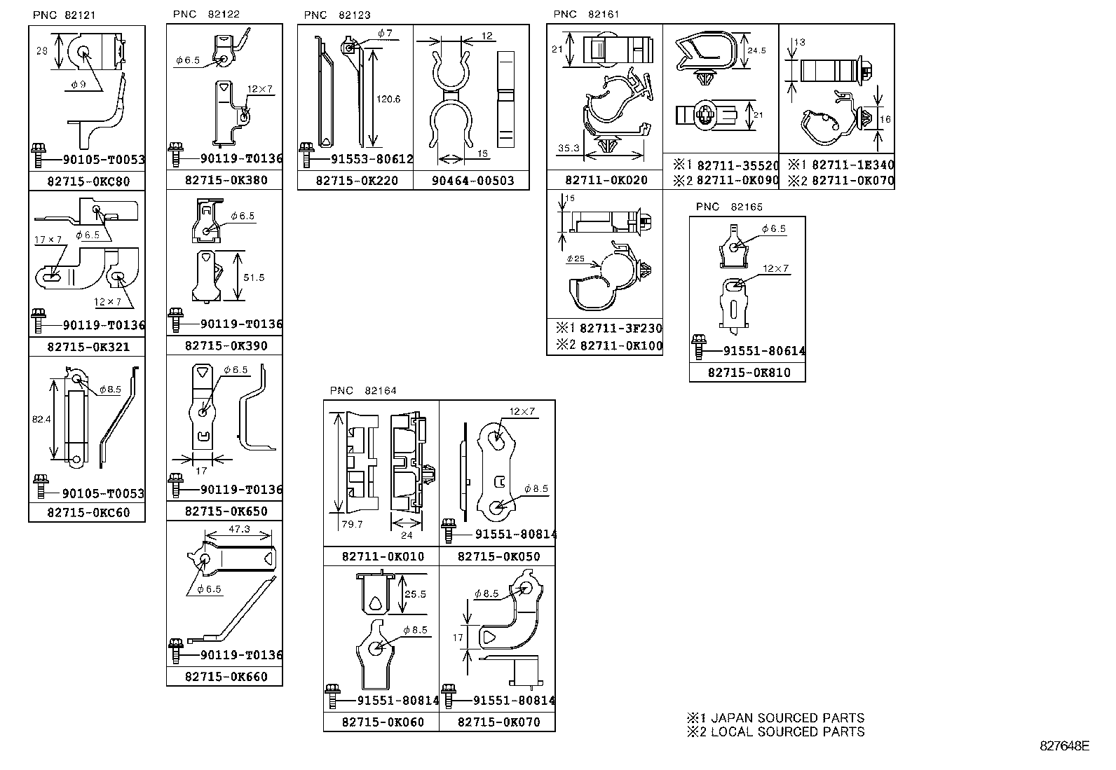  HILUX |  WIRING CLAMP