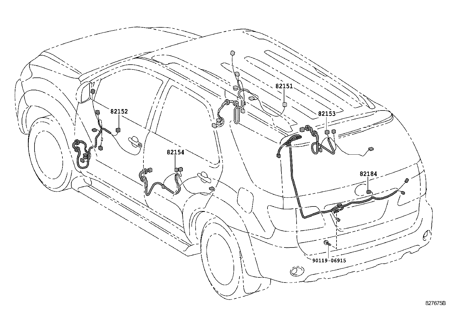  FORTUNER |  WIRING CLAMP
