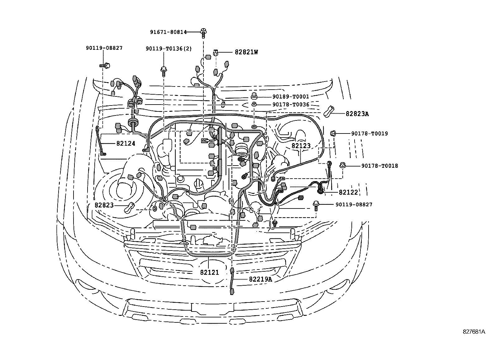  HILUX |  WIRING CLAMP