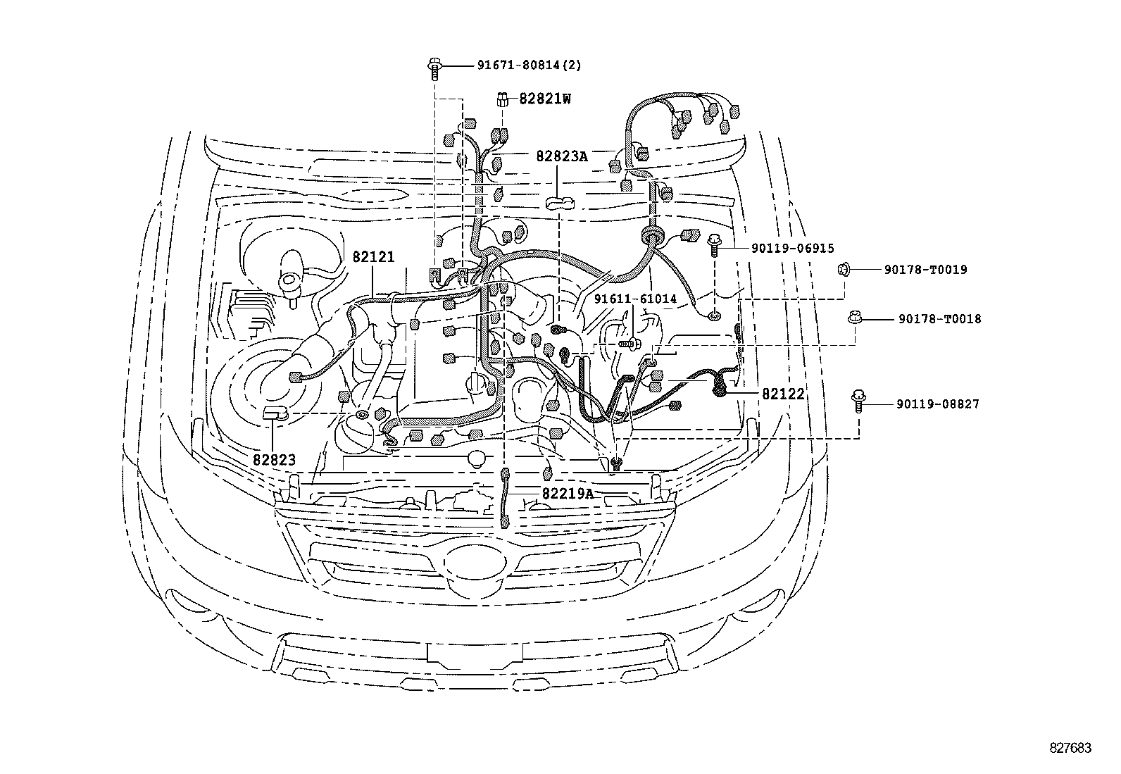  HILUX |  WIRING CLAMP