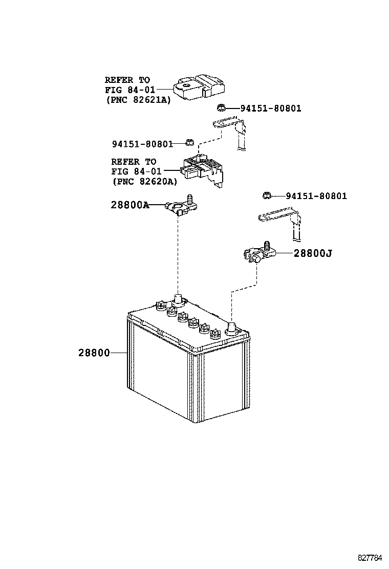  YARIS |  BATTERY BATTERY CABLE