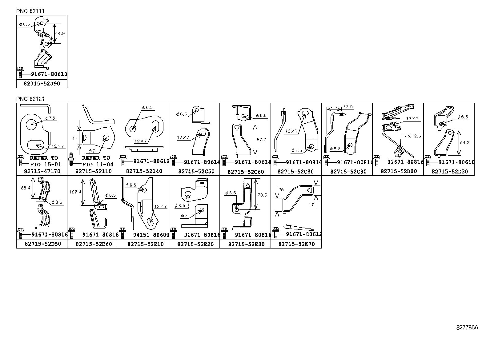  YARIS |  WIRING CLAMP