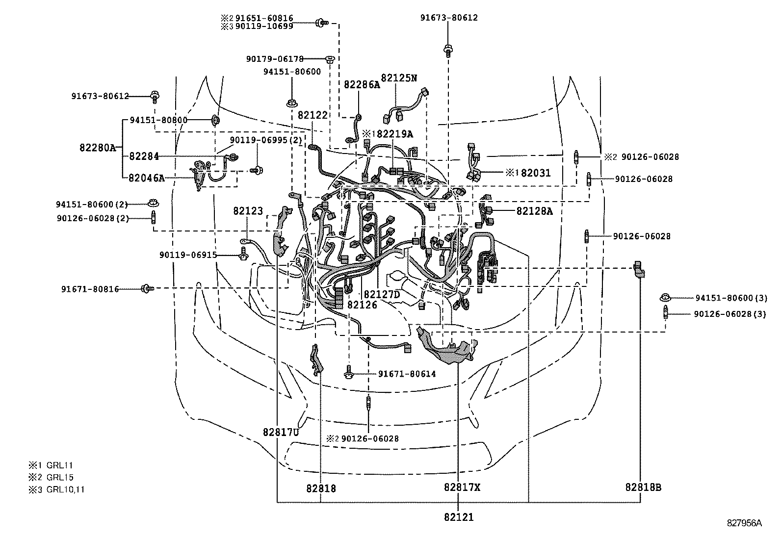  GS GS HYBRID |  WIRING CLAMP