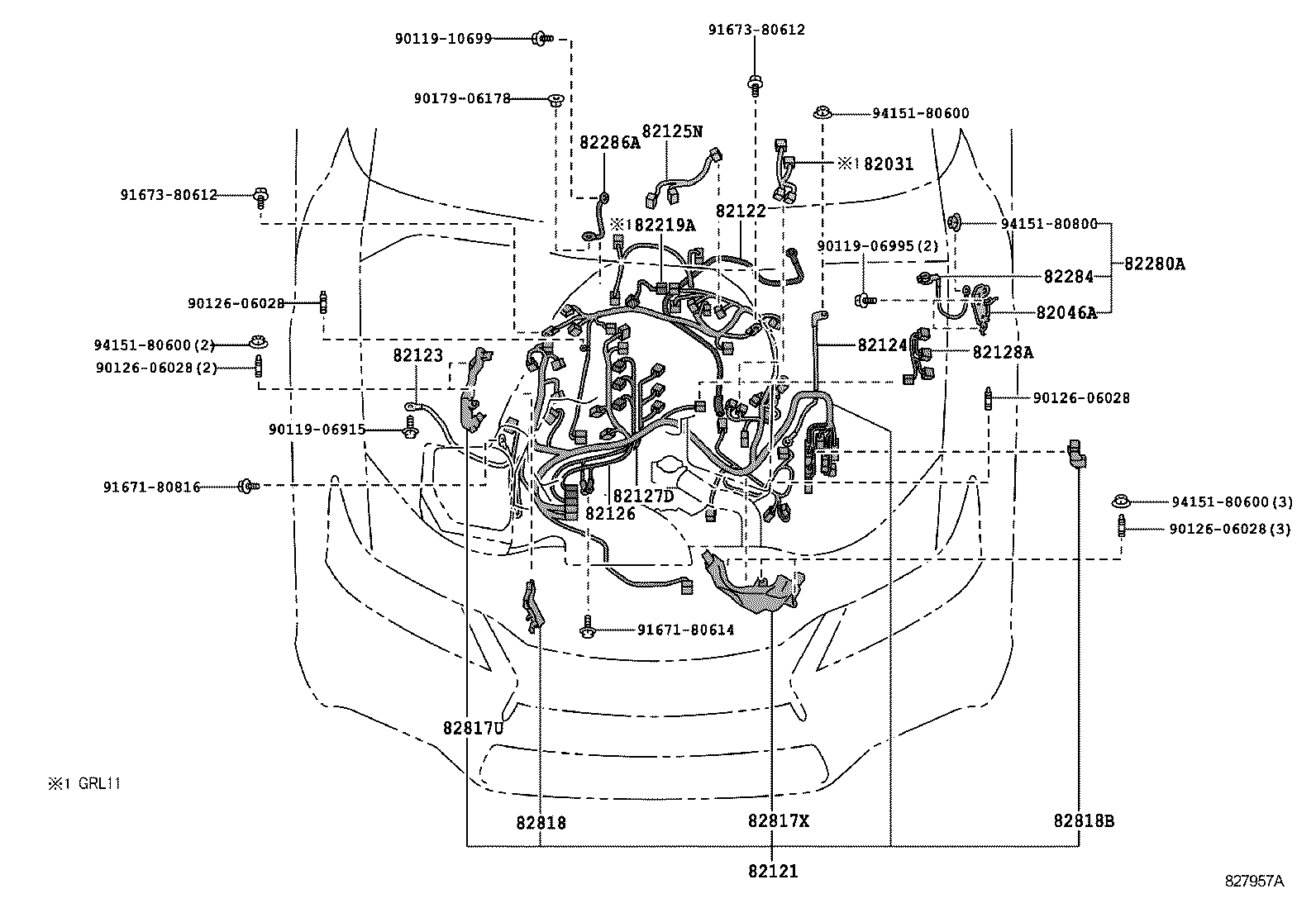  GS GS HYBRID |  WIRING CLAMP