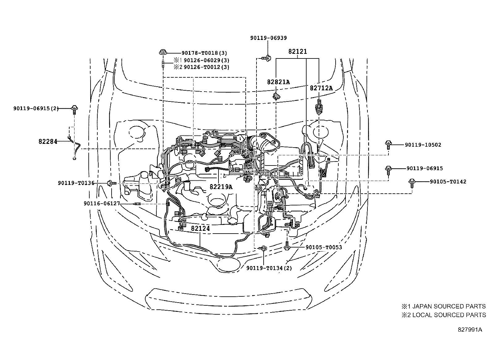  CAMRY HYBRID ASIA |  WIRING CLAMP