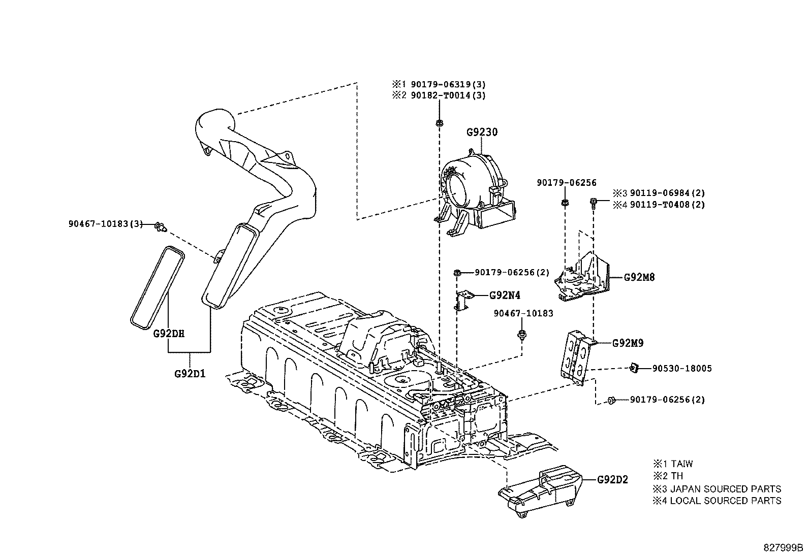  CAMRY HYBRID ASIA |  BATTERY BATTERY CABLE