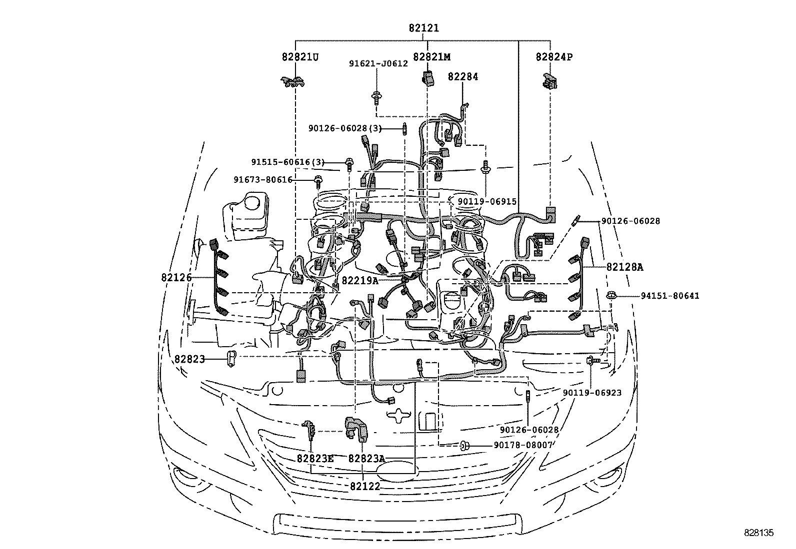  LX460 570 |  WIRING CLAMP