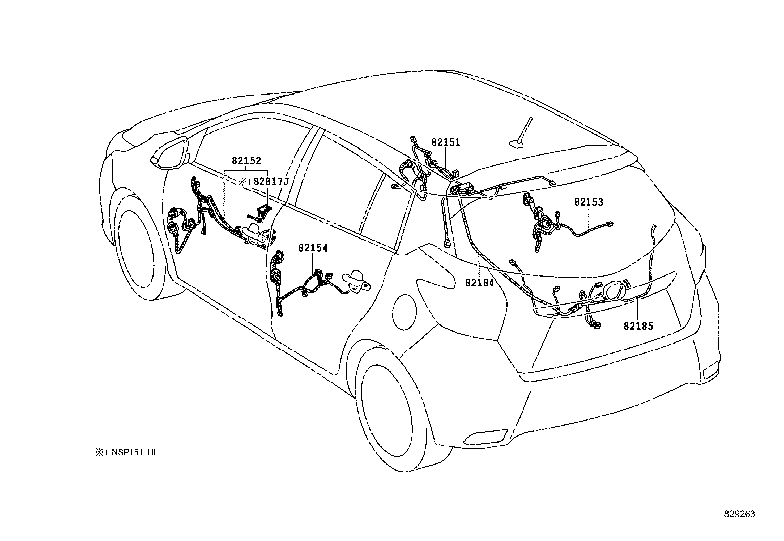  YARIS |  WIRING CLAMP