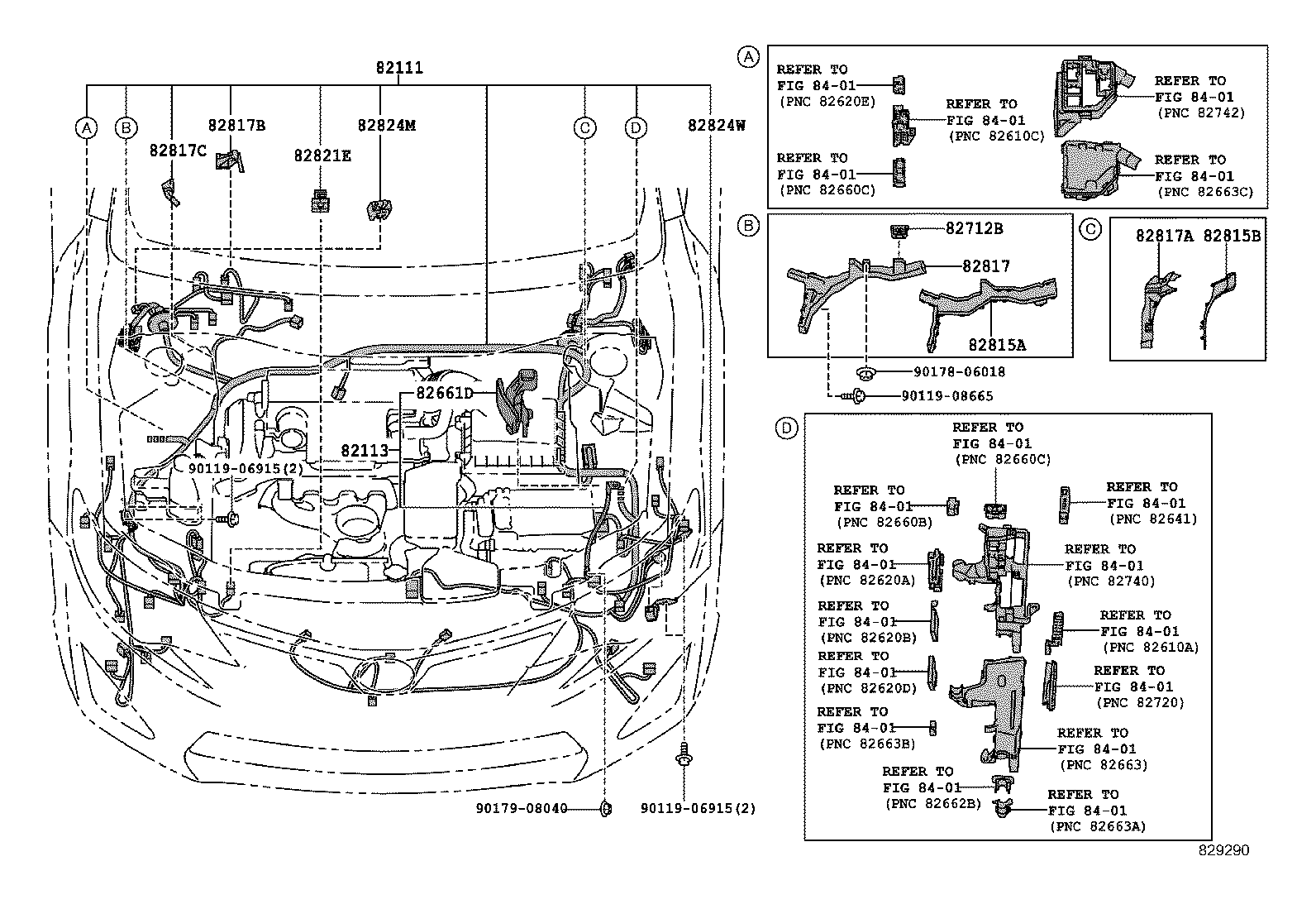 CAMRY AURION HV ARL |  WIRING CLAMP