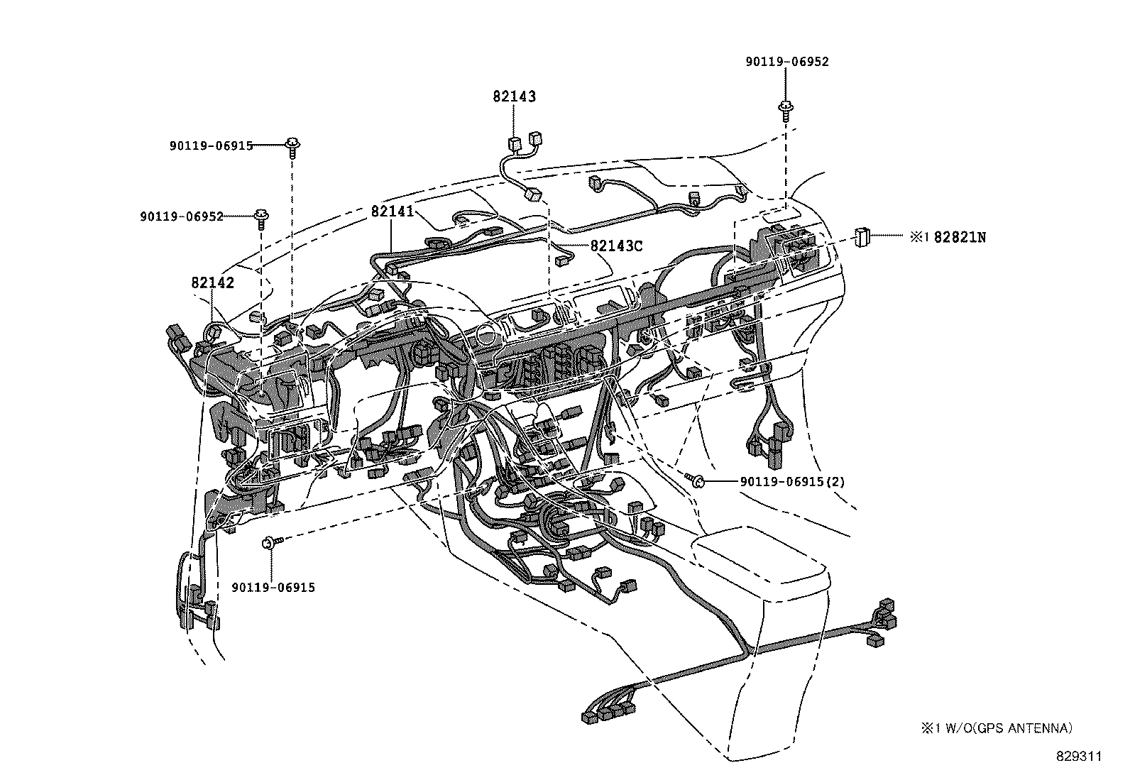  CT200H |  WIRING CLAMP