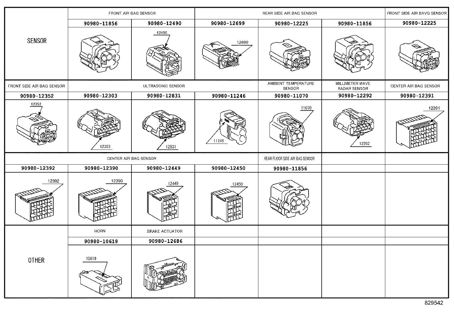  LAND CRUISER 200 |  WIRING CLAMP