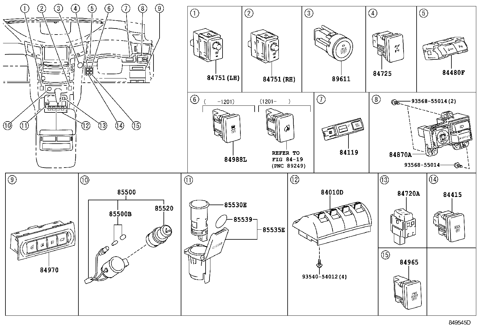  LX460 570 |  SWITCH RELAY COMPUTER