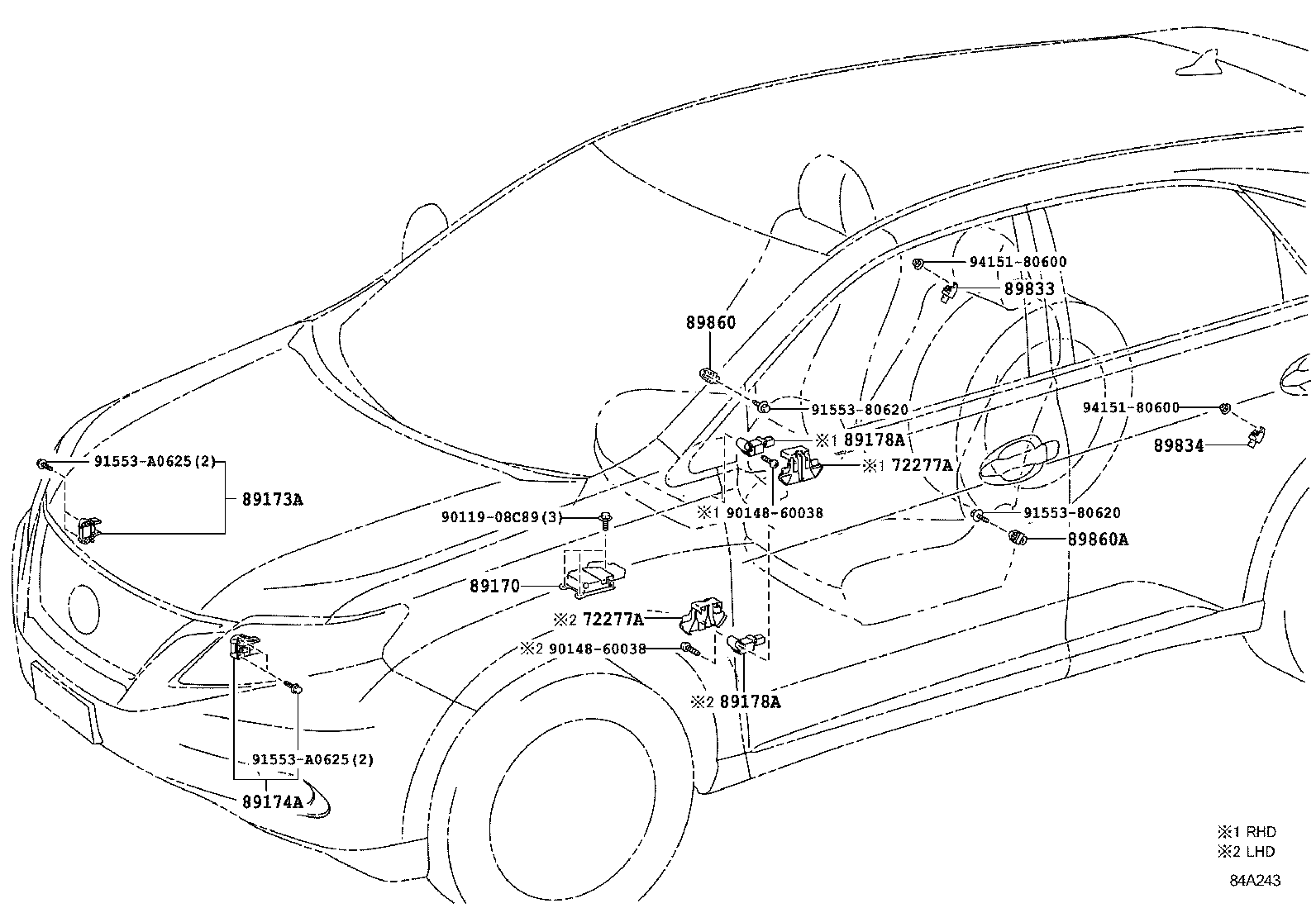  RX270 350 450H |  AIR BAG