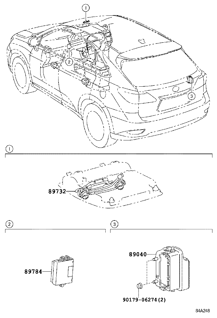  RX270 350 450H |  ANTI THEFT DEVICE