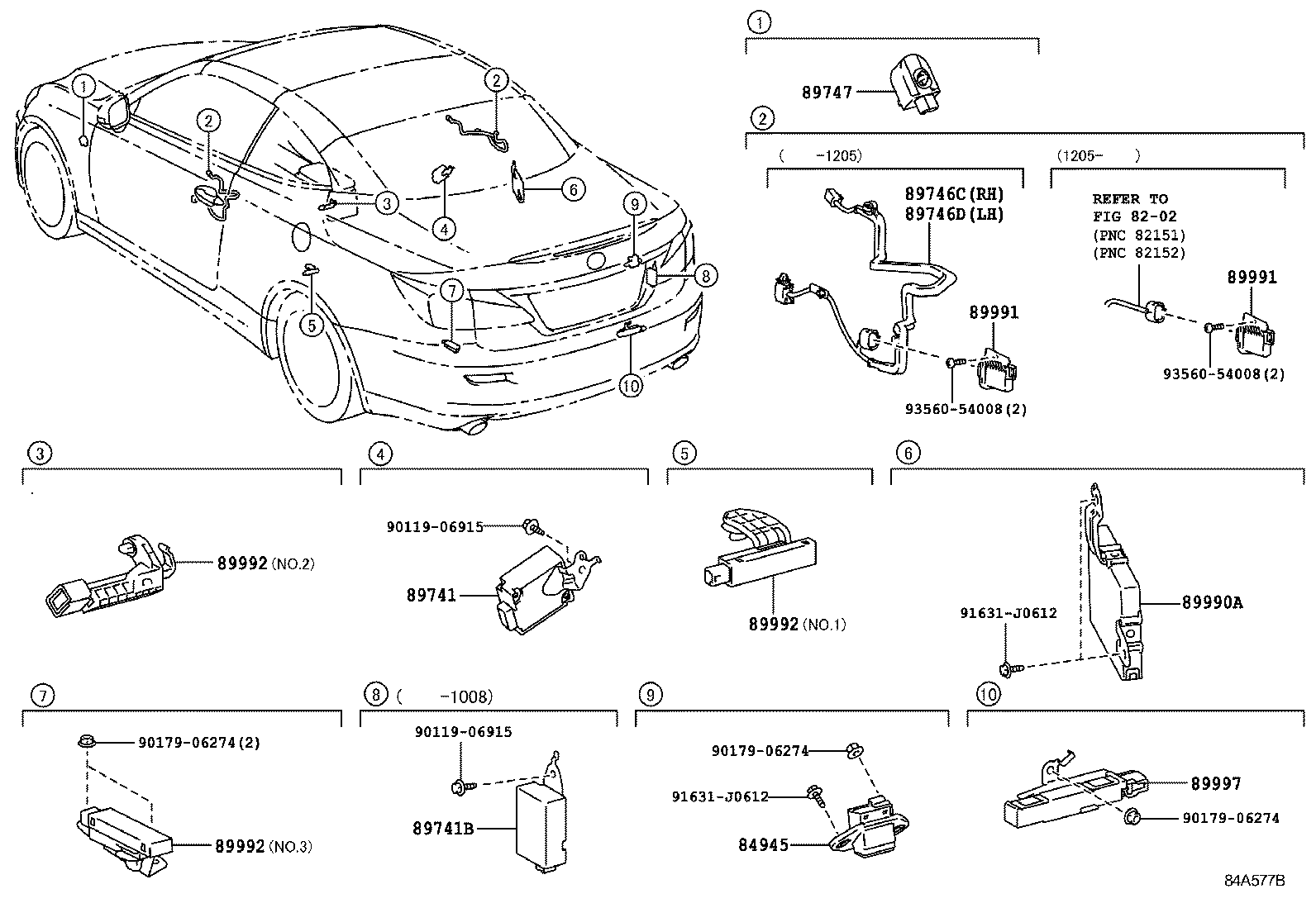  IS250C 300C |  WIRELESS DOOR LOCK