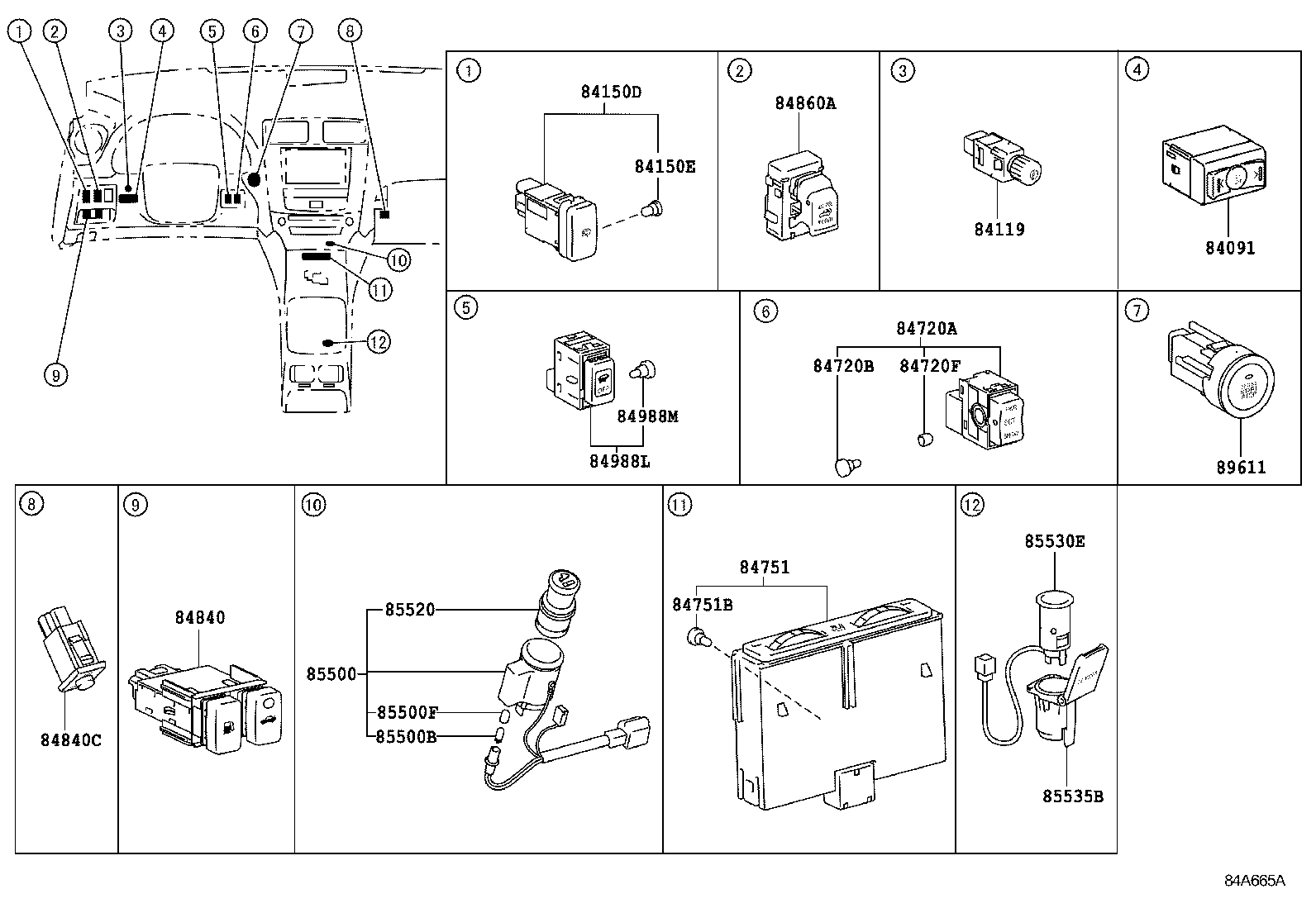  IS250C 300C |  SWITCH RELAY COMPUTER