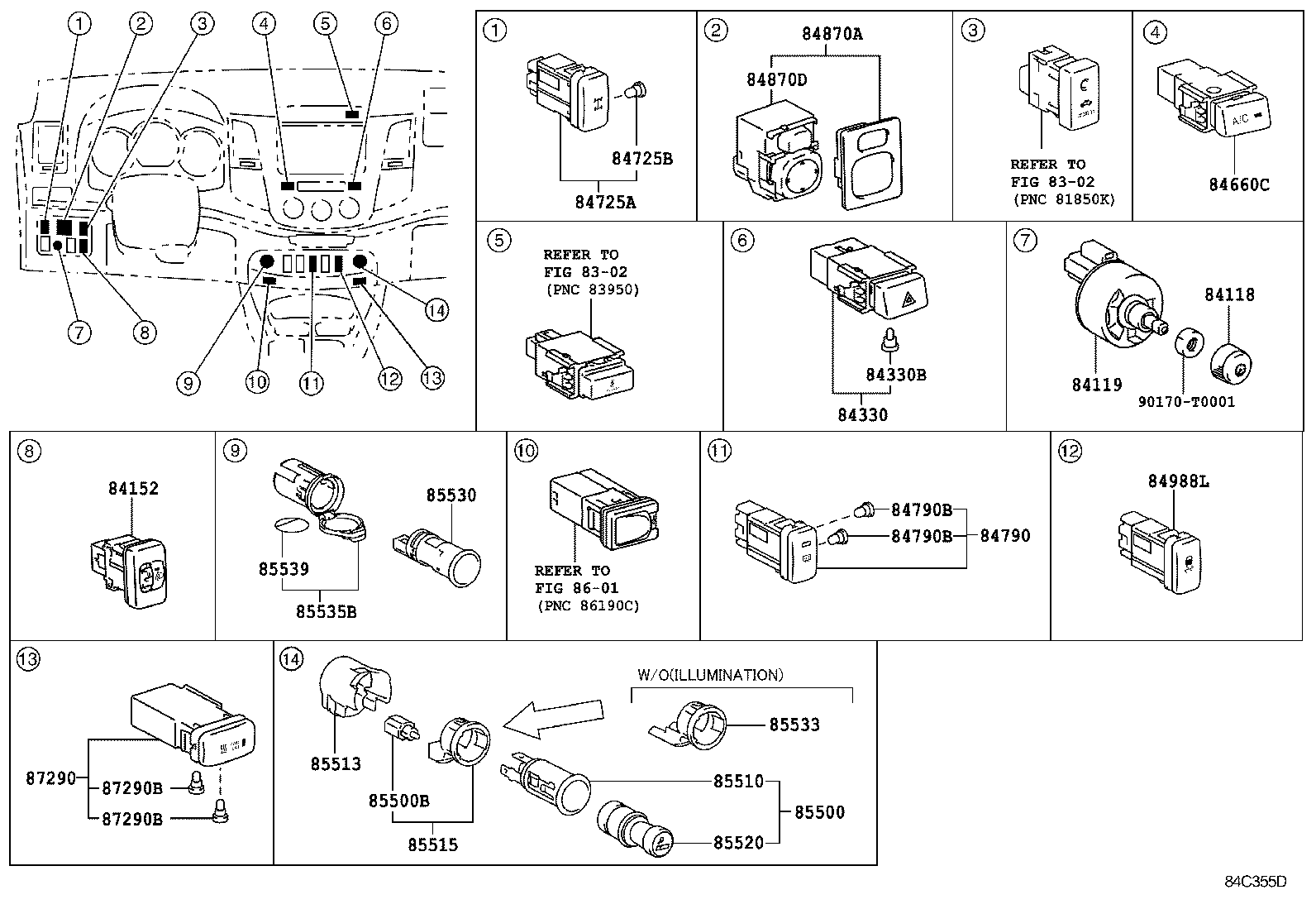  HILUX |  SWITCH RELAY COMPUTER