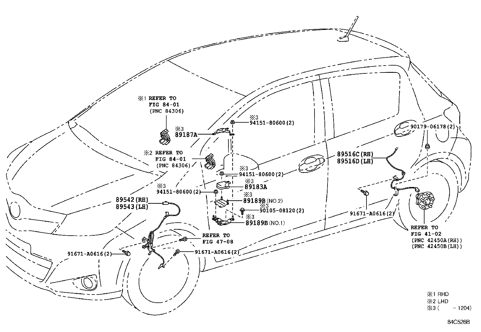  YARIS |  ABS VSC