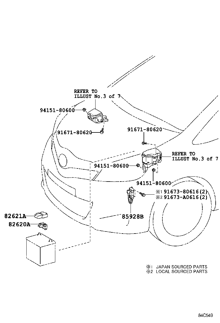  YARIS |  SWITCH RELAY COMPUTER