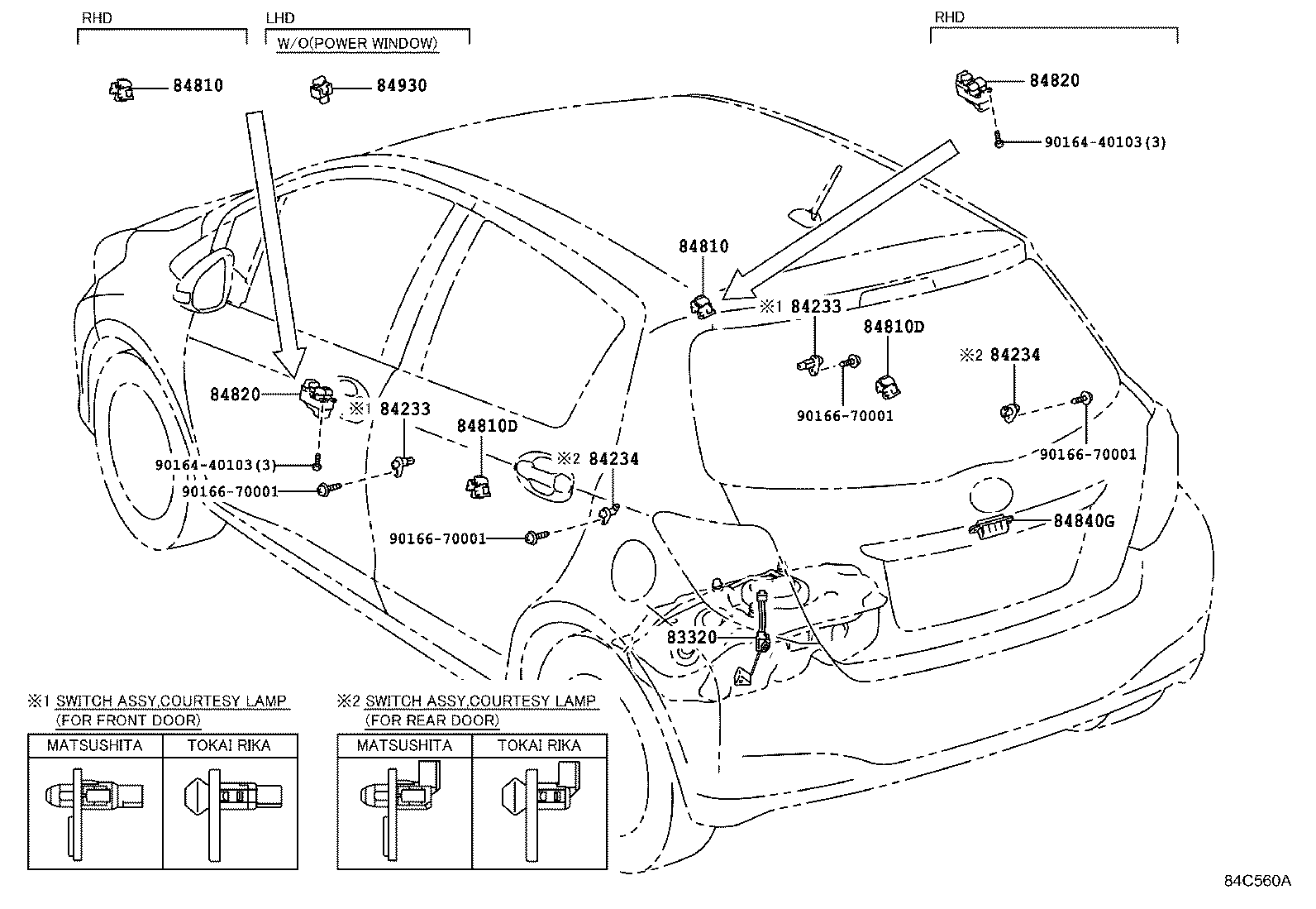  YARIS |  SWITCH RELAY COMPUTER