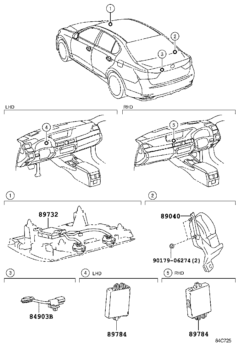  GS GS HYBRID |  ANTI THEFT DEVICE