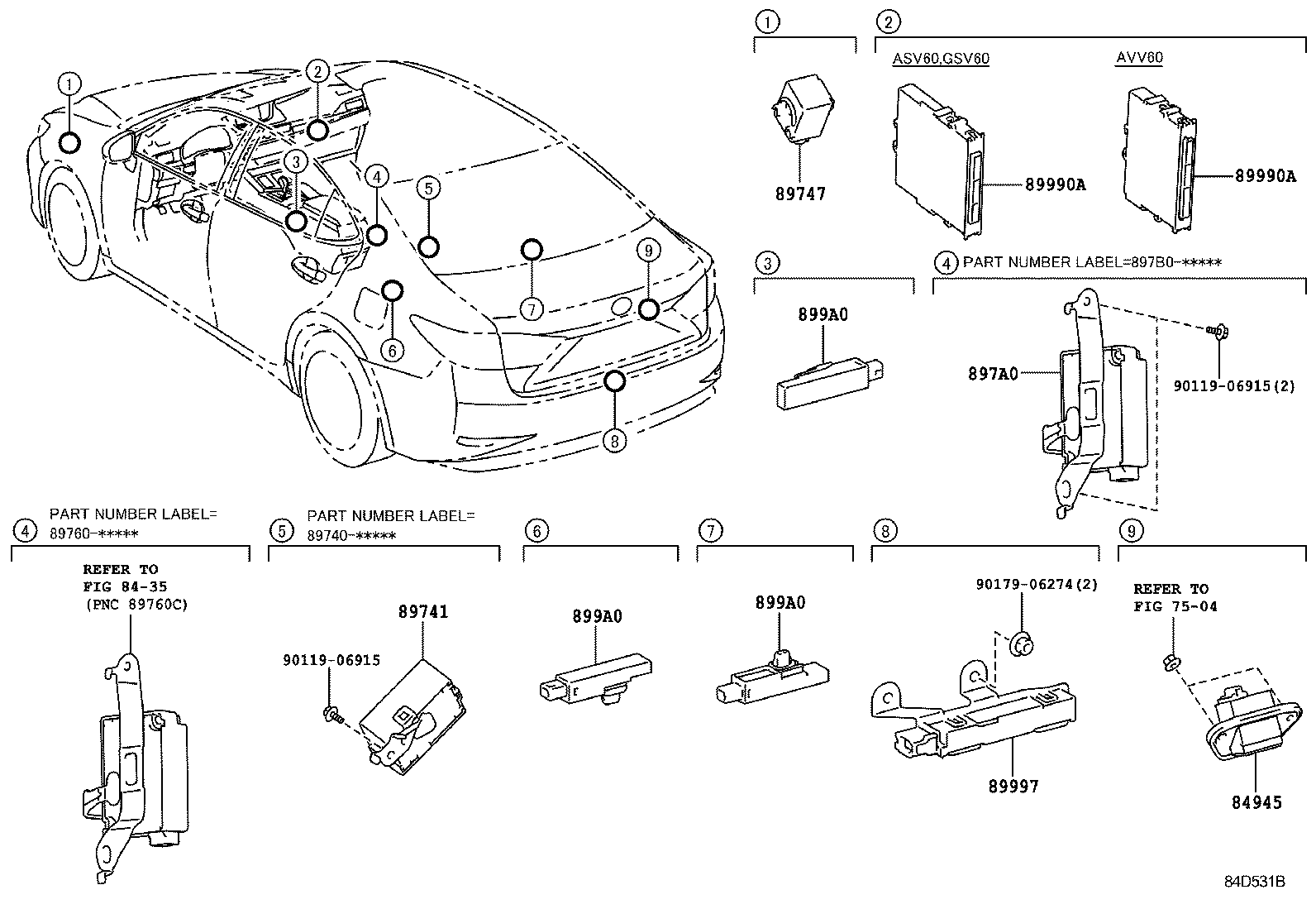  ES250 350 300H |  WIRELESS DOOR LOCK