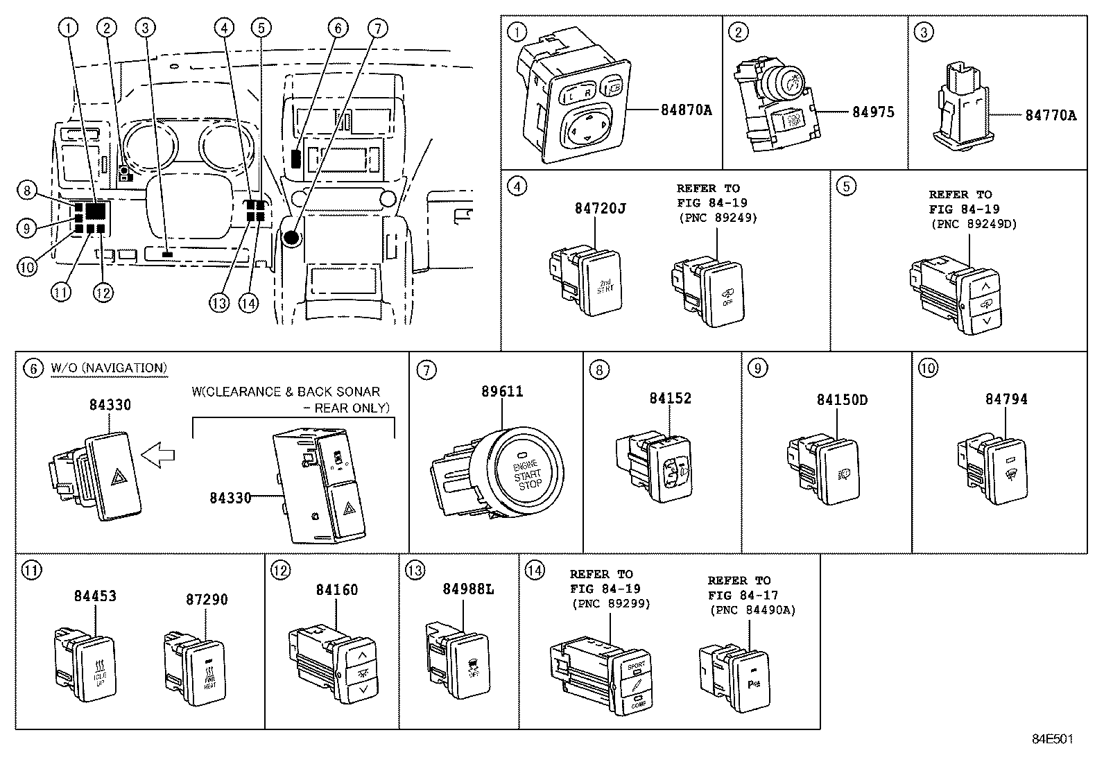  LAND CRUISER PRADO |  SWITCH RELAY COMPUTER