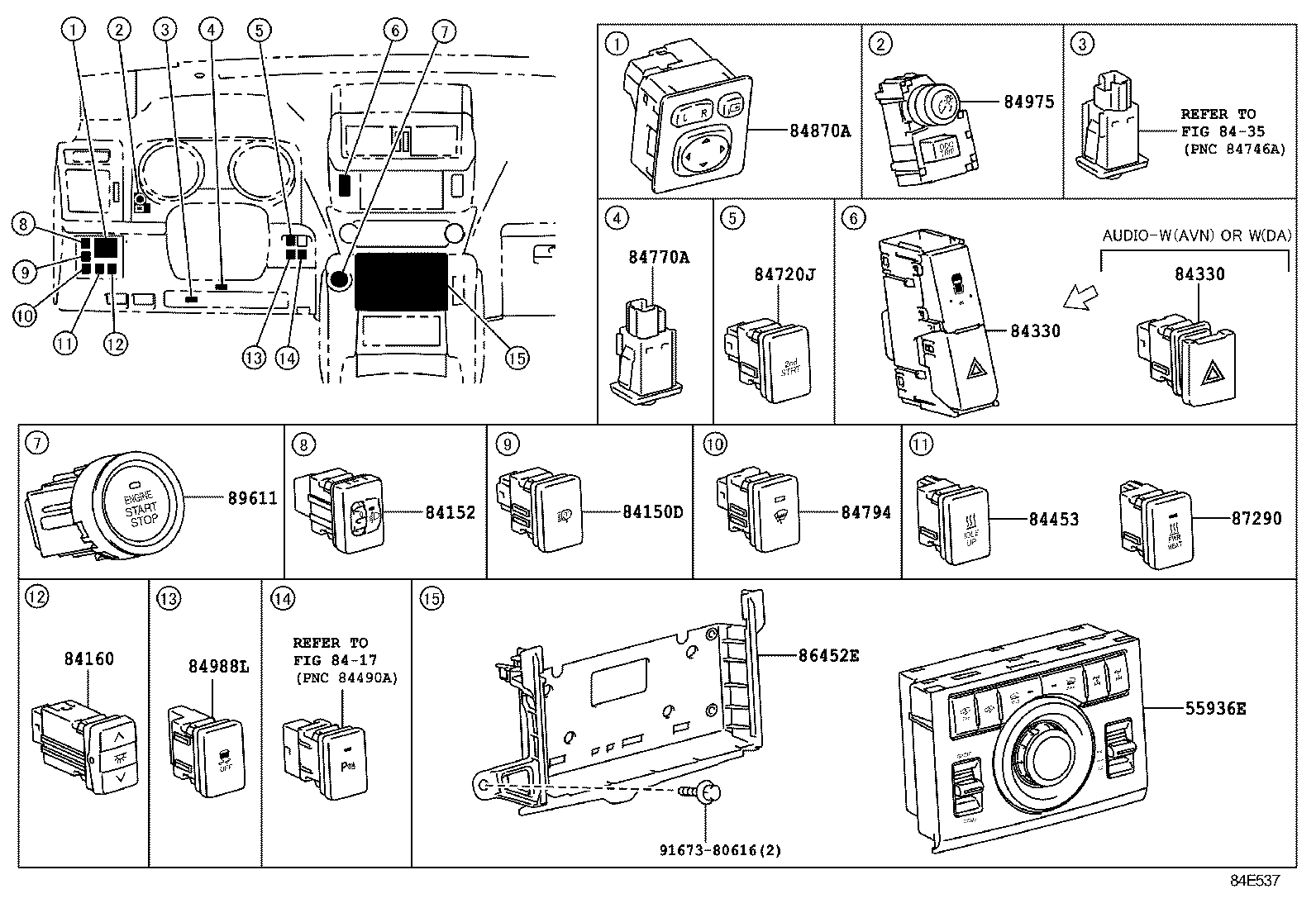  LAND CRUISER PRADO |  SWITCH RELAY COMPUTER