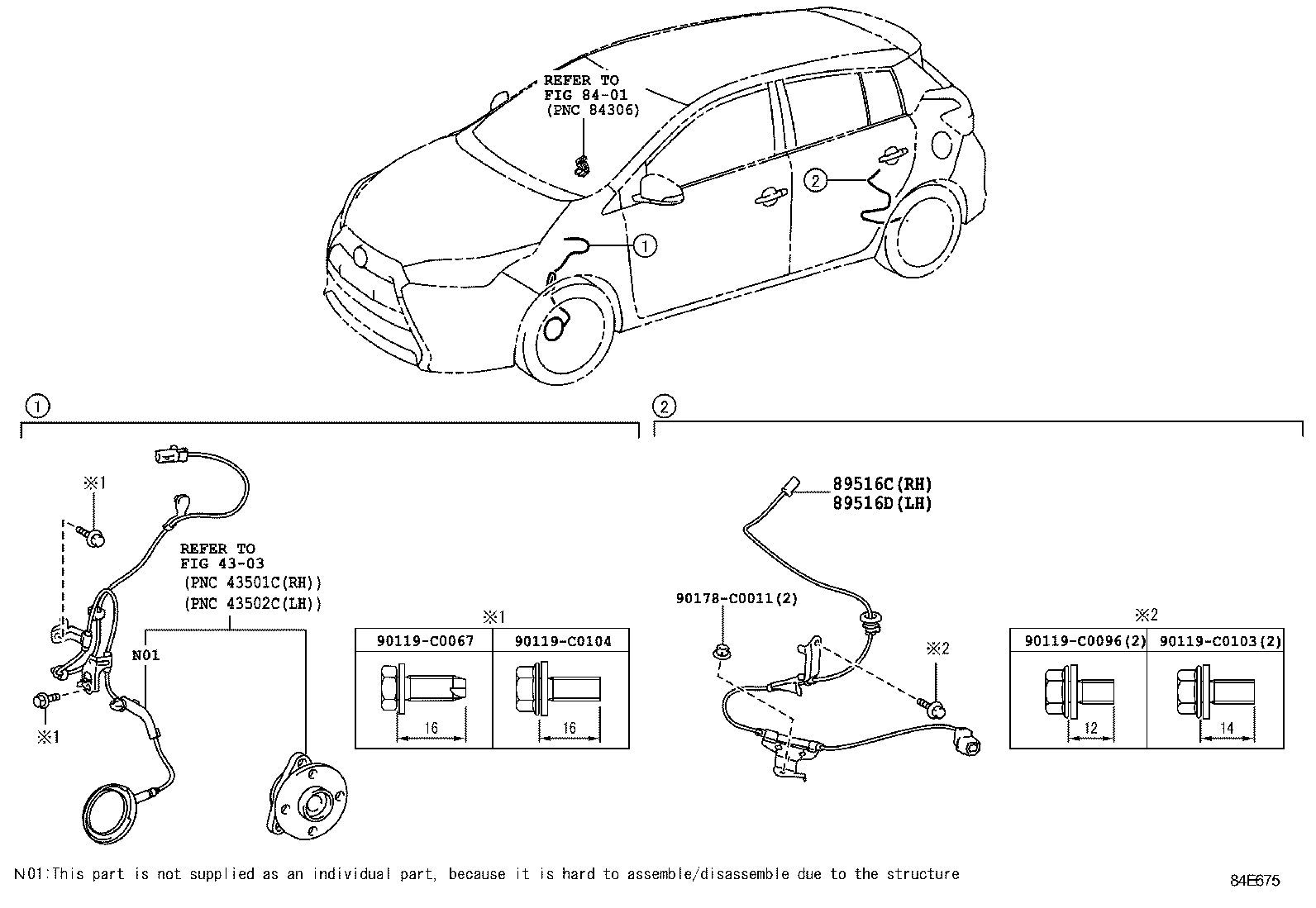  YARIS |  ABS VSC