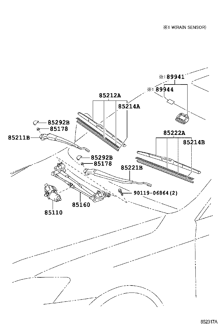  IS250C 300C |  WINDSHIELD WIPER