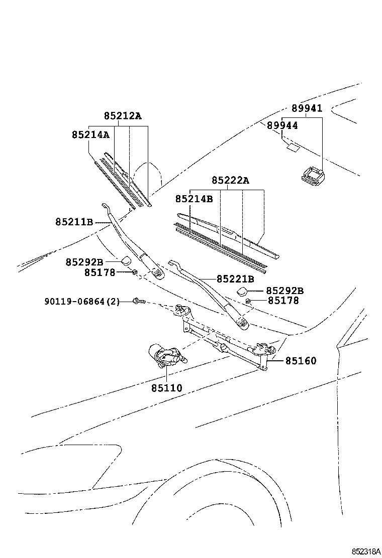  IS250C 300C |  WINDSHIELD WIPER