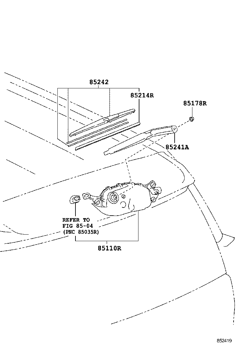  GX400 460 |  REAR WIPER