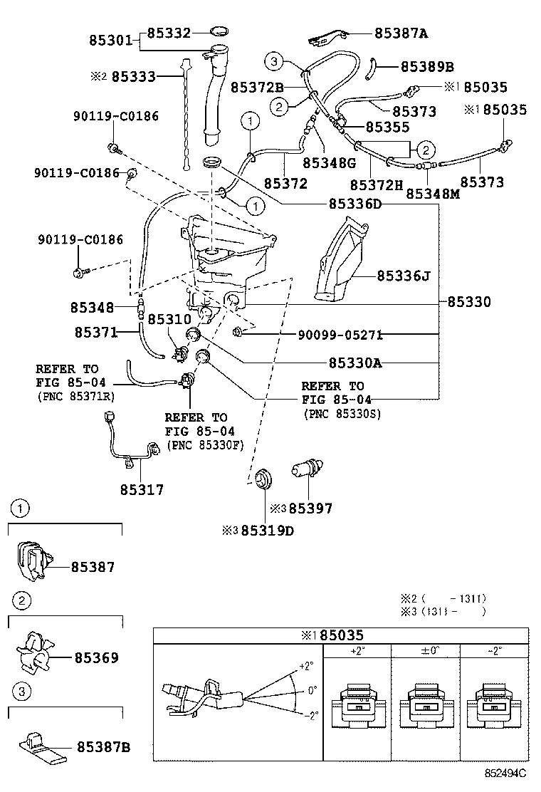  LAND CRUISER PRADO |  WINDSHIELD WASHER