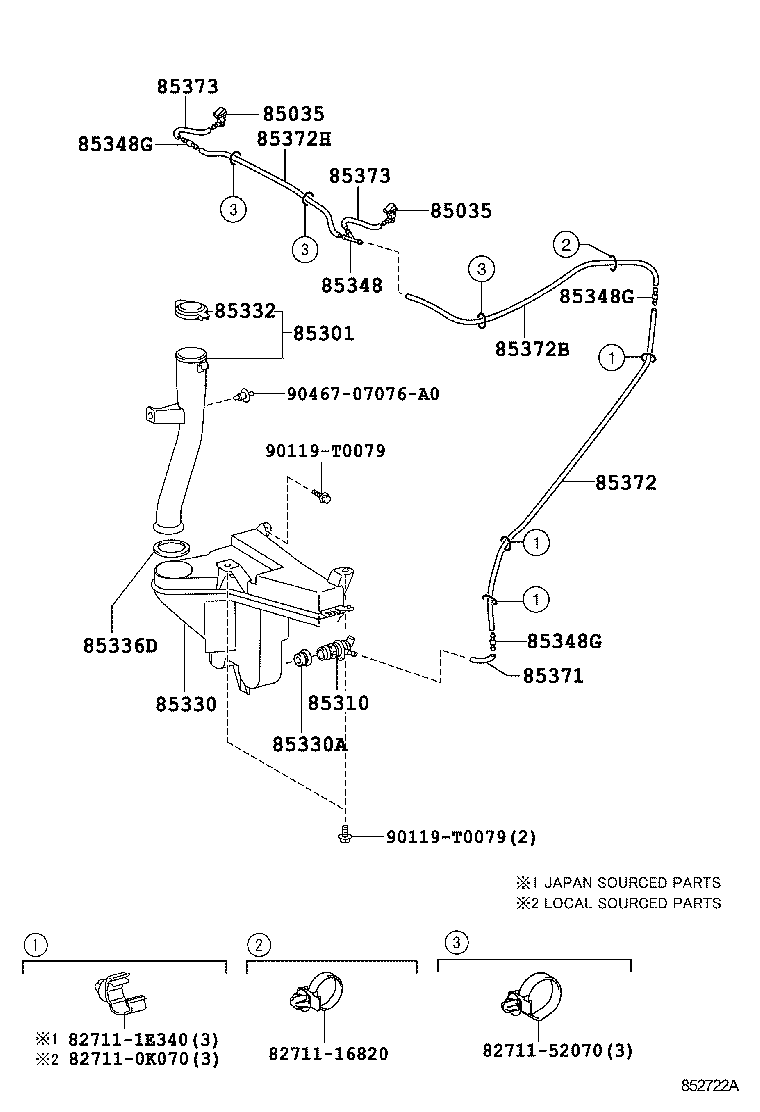  HILUX |  WINDSHIELD WASHER